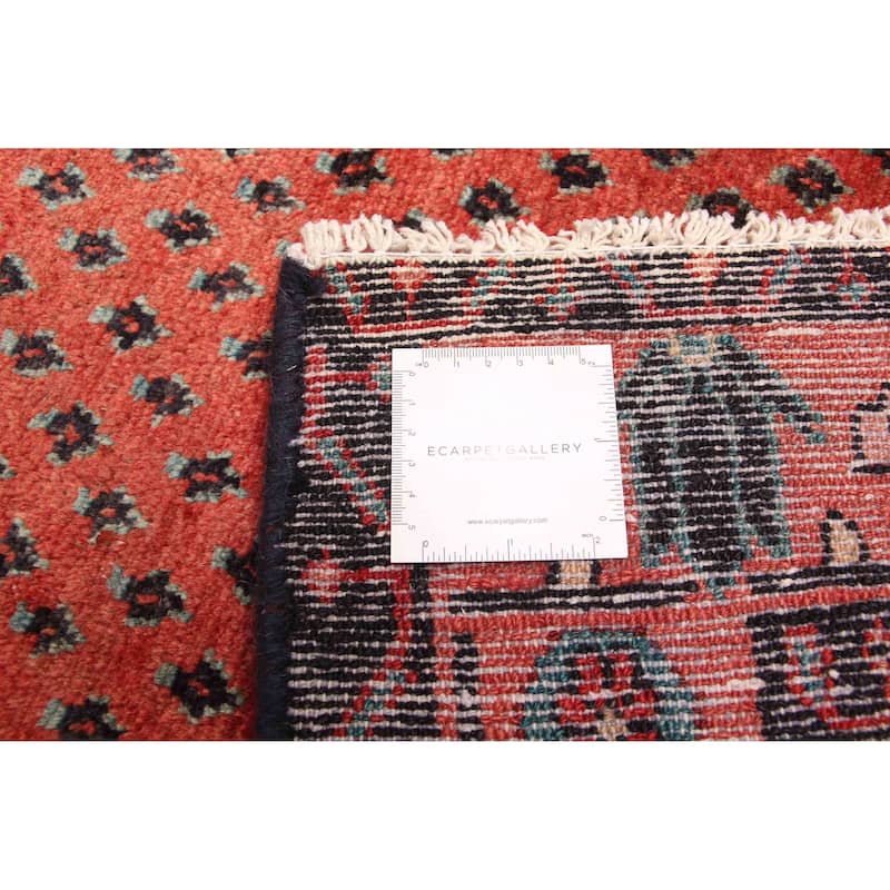 ECARPETGALLERY Hand-knotted Andelz Red Wool Rug - 4'8 x 6'9