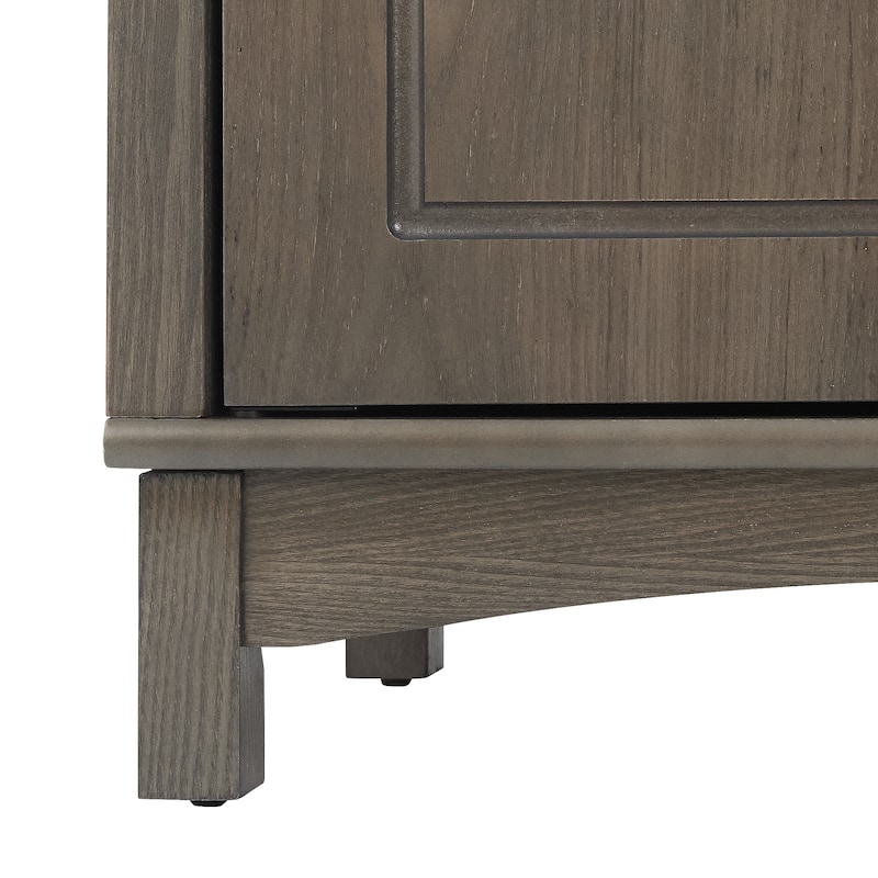 Teamson Home Russell Freestanding Two-Door Floor Accent Cabinet