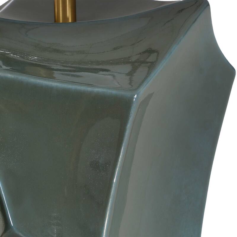 Uttermost Prisma Smoky Bronze Table Lamp - 18.00" W x 24.00" H x 18.00" D