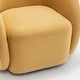 preview thumbnail 55 of 107, SEYNAR Modern Glam Velvet Upholstered 360 Degree Swivel Accent Armchair Set of 2