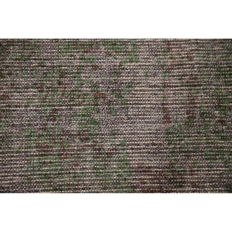 Abstract Modern Area Rug Hand-Knotted Bedroom Wool Carpet - 8'0"x 9'9"