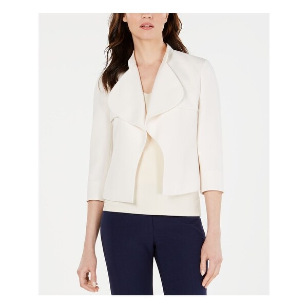 anne klein white jacket