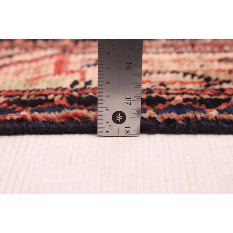 ECARPETGALLERY Hand-knotted Andelz Red Wool Rug - 3'8 x 8'11