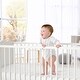 preview thumbnail 2 of 4, Solid Off White Ivory Boy Girl Unisex Fitted Crib Sheet Bohemian Gender Neutral Boho Chic Modern Cream for Aztec Tribal Jacquard