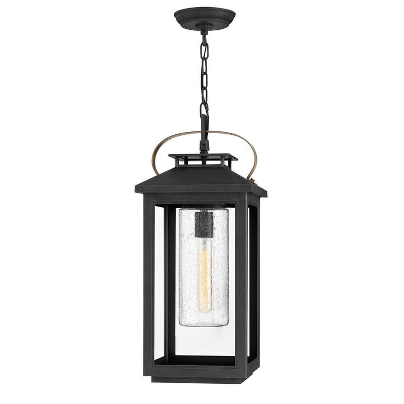 Hinkley Lighting Atwater 1 Light 12v 3.5w 1 Light 10" Wide Coastal - Black