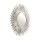 preview thumbnail 3 of 3, Broche Antique Silver 24in Mirror - 24