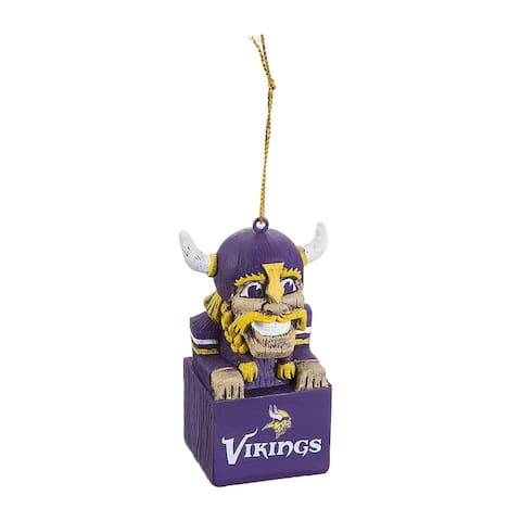 Minnesota Vikings 3.5" Mascot Ornament