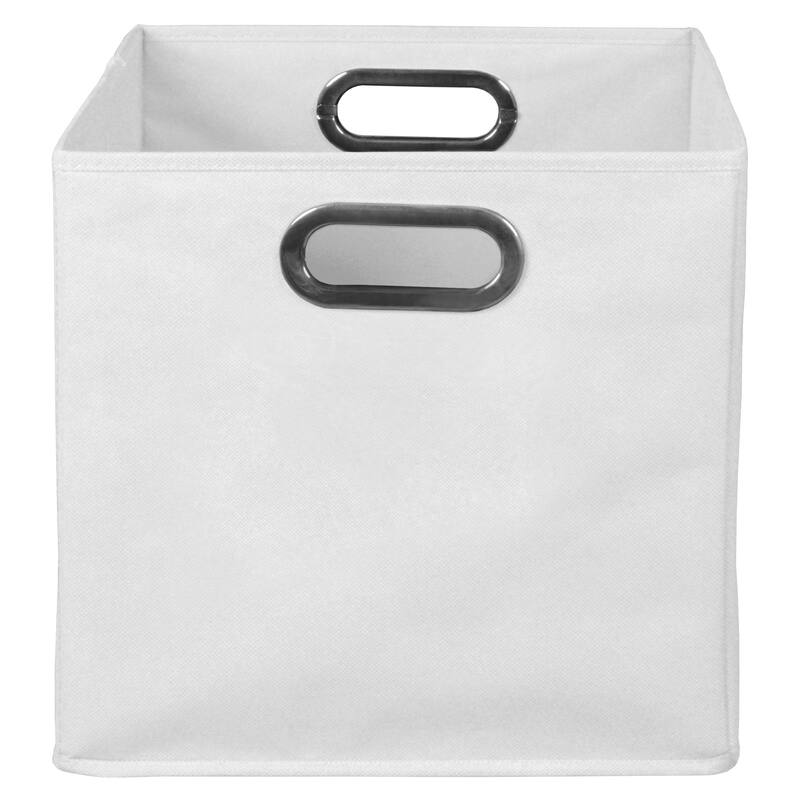 Noble Connect Foldable Fabric Storage Bin White Bed Bath & Beyond