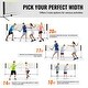 preview thumbnail 7 of 10, Foldable and Adjustable 14ft Net for Tennis, Pickleball, Volleyball, Badminton Easy Setup