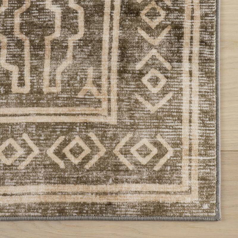 Padma Lakshmi Vale Global Trellis Washable Rug