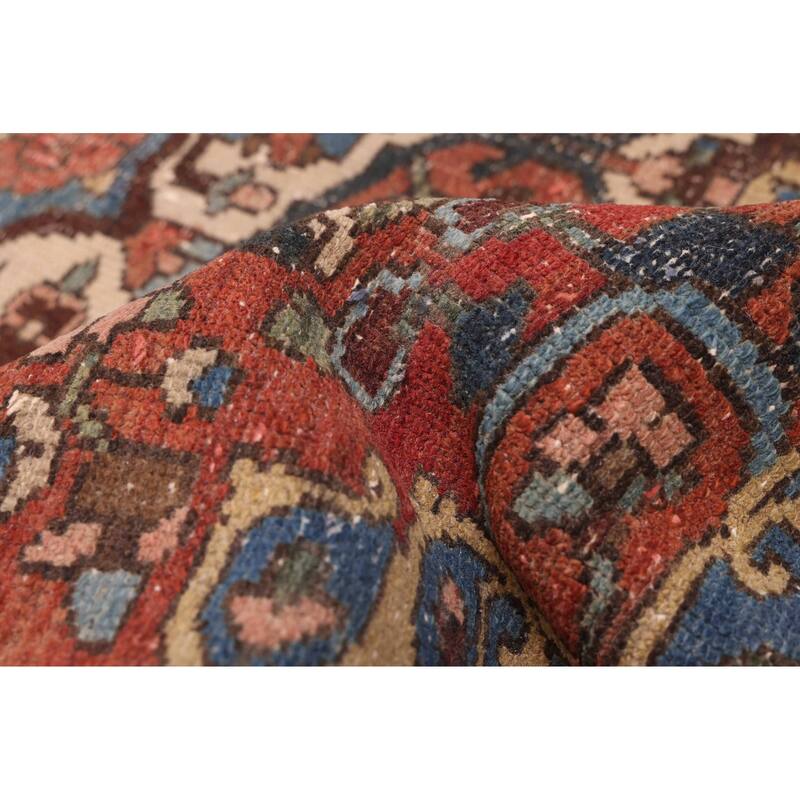 ECARPETGALLERY Hand-knotted Kayseri Vintage Red Wool Rug - 4'7 x 6'4