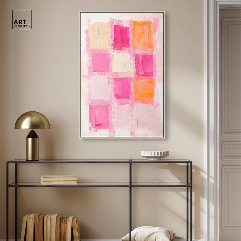 Color Squares I Canvas by Art Remedy