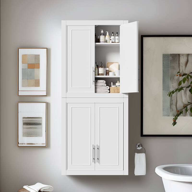 Classic Storage Cabinet with Adjustable Shelves