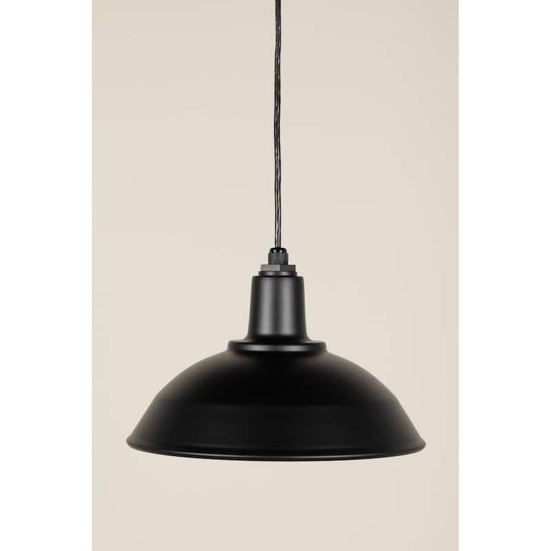 Troy RLM Lighting RH16M Tahoe 16" Wide Farmhouse Pendant