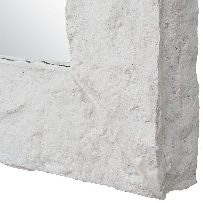 Uttermost Quarry Rectangle Stone Veneer Mirror - 48"H x 28"W x 3"D