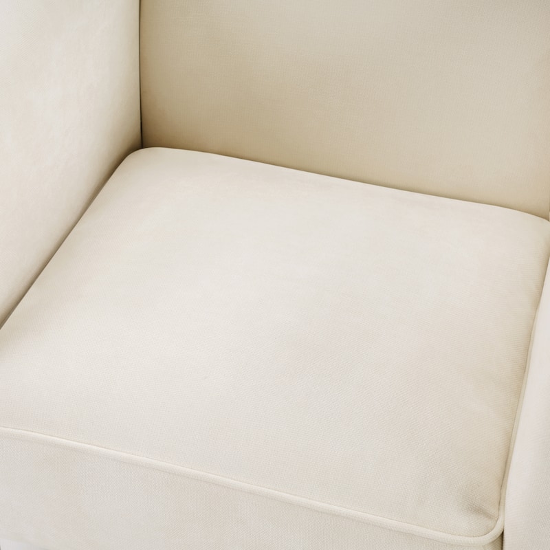 Christopher Knight Home - Barrel Modern Upholstered Accent Chair with Ergonomic Comfort.