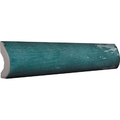 Apollo Tile 10 pack 1-in W x 8-in L Ceramic Glossy Pencil Bullnose Tile Trim (0.556 Sq ft/case)