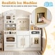 preview thumbnail 10 of 18, Gymax Wooden Kitchen Playset w/Realistic Lights & Sounds Stoves Sink