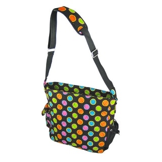 polka dot changing bag