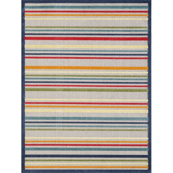 Domani Napa Summer Stripe Indoor/ Outdoor Rug - Overstock - 33806408