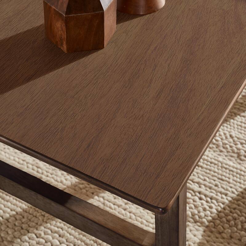 Pitea Scandinavian Wood Finish 6 - Person Dining Set by iNSPIRE Q Modern