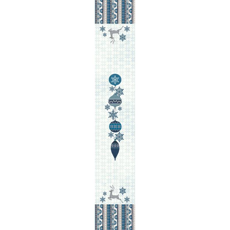 Reindeer Winter Table Runner - 13" x 90"