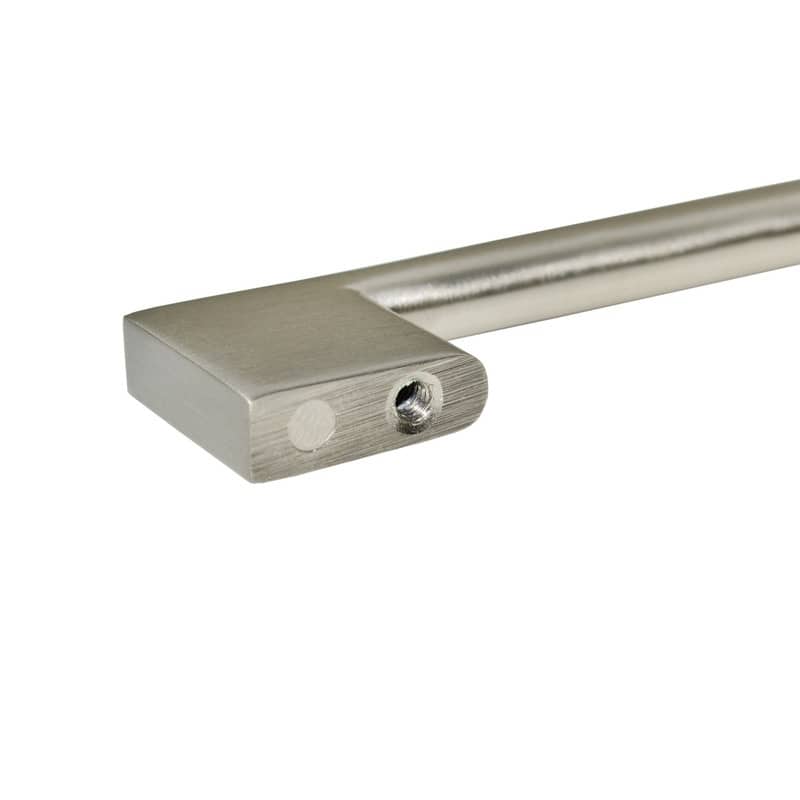 Utopia Alley Brax II Pull Handle - Metal Drawer Pull Handle, Brushed Nickel 6.3" Center to Center