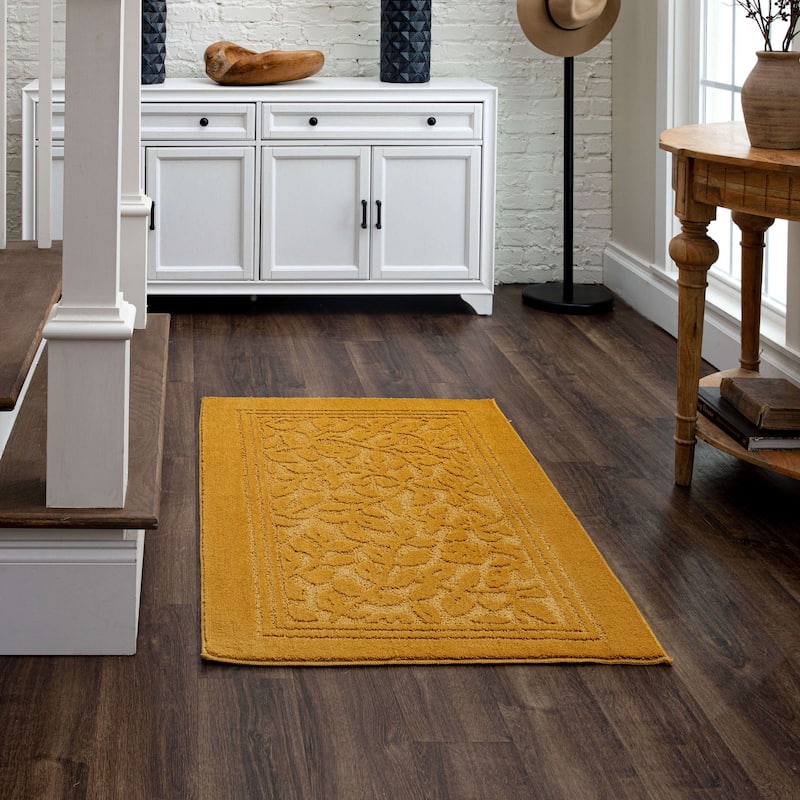 Mohawk Home Wellington Botanical Machine Washable Area Rug