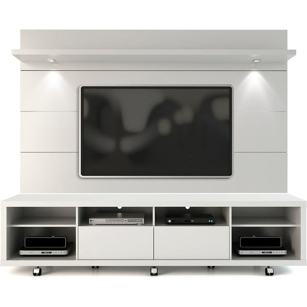 Shop Cabrini Tv Stand And Floating Wall Led Tv Panel 1 8 On Sale