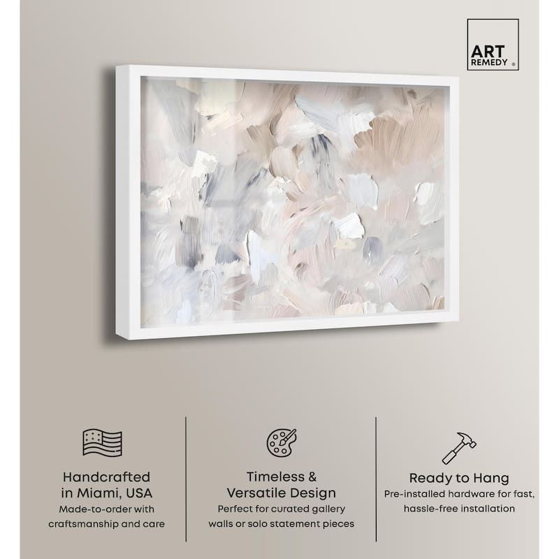 Soft Colors Fade II Shadowbox by Art Remedy