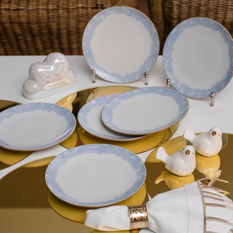 Manhattan Comfort Coup 12 Medium 8.46" Salad Plates