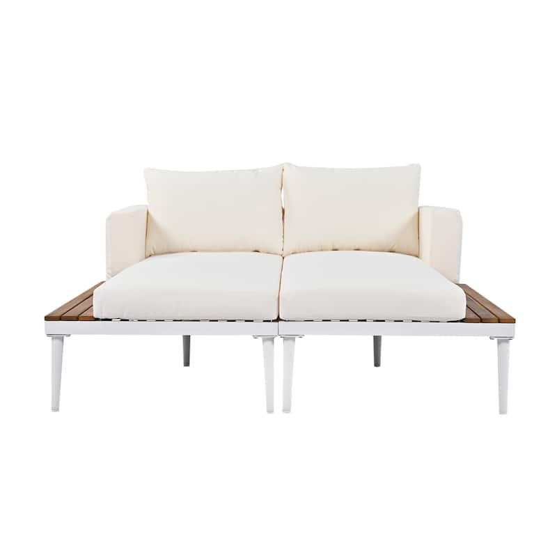 Modern Outdoor Daybed Patio Metal Daybed