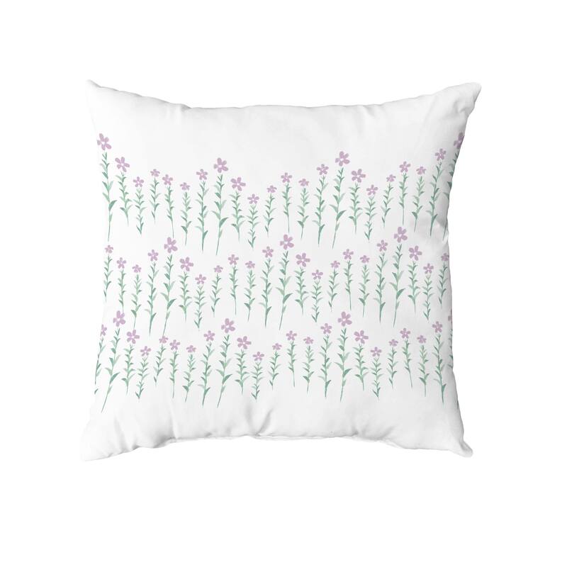 Periwinkle Stripe Throw Pillow - Purple - 20" x 20"