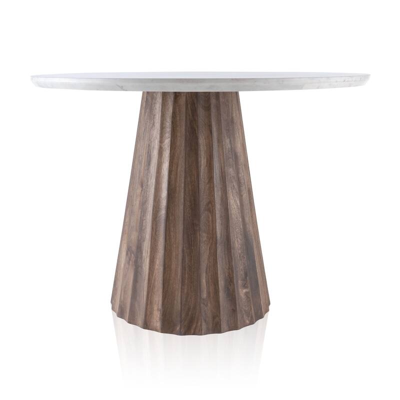 Nalani 42" Dining Table - 42" x 42" x 30" - Medium Walnut