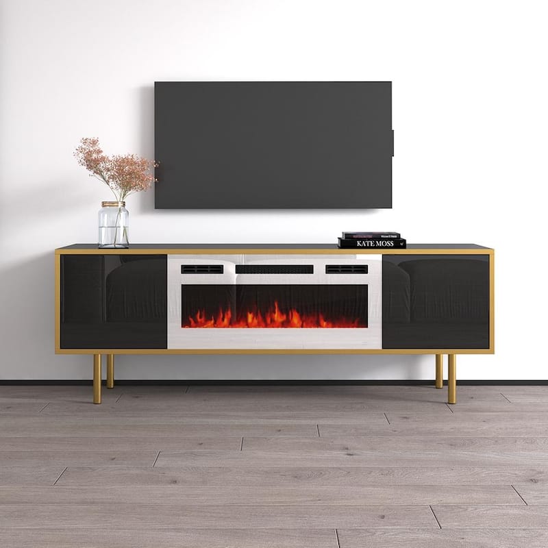 Goldie WH-EF Electric Fireplace 65" TV Stand