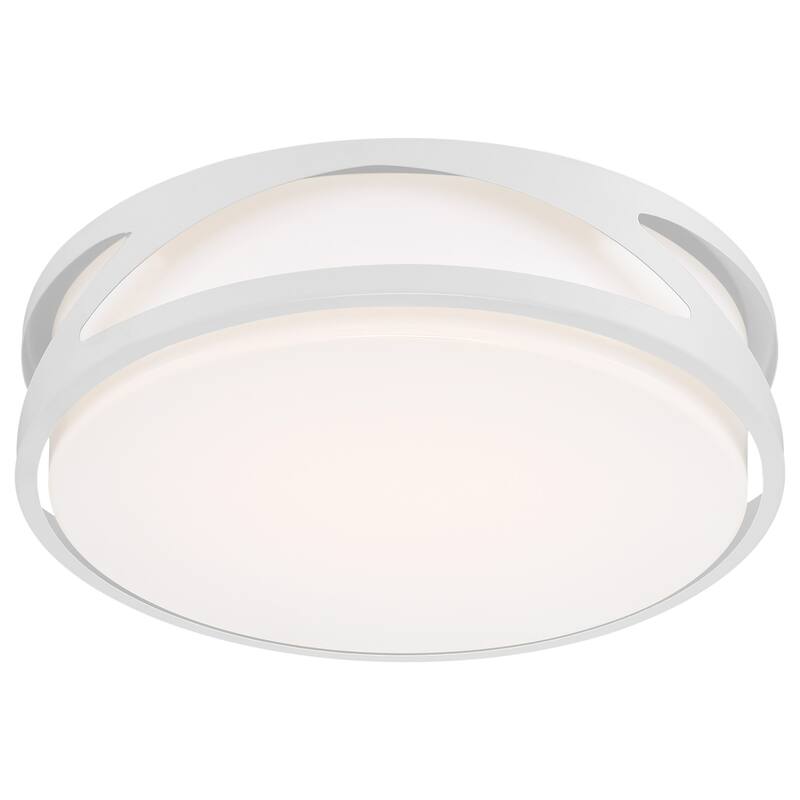 Access Lighting Lucia 14" Wide LED Flush Mount Drum Ceiling Fixture