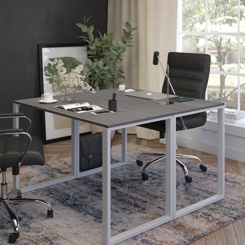 Commercial Grade Industrial Style Office Desk - 47" Length
