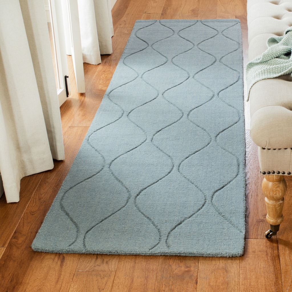SAFAVIEH Handmade Impressions Borghildur Modern Wool Rug