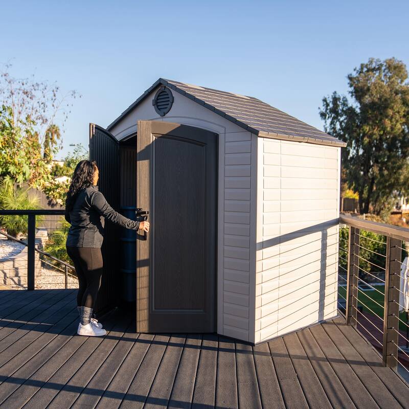 Lifetime, 8'x5' Outdoor Storage Shed
