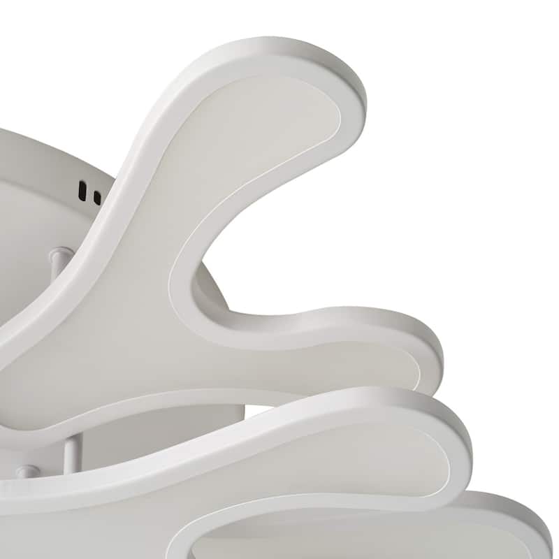 Creative Multi Branch Shape LED Semi Flush Mount Ceiling Lamp