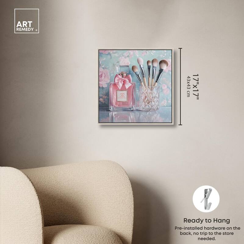 Love Dainty Perfume and Makeup Canvas by Art Remedy
