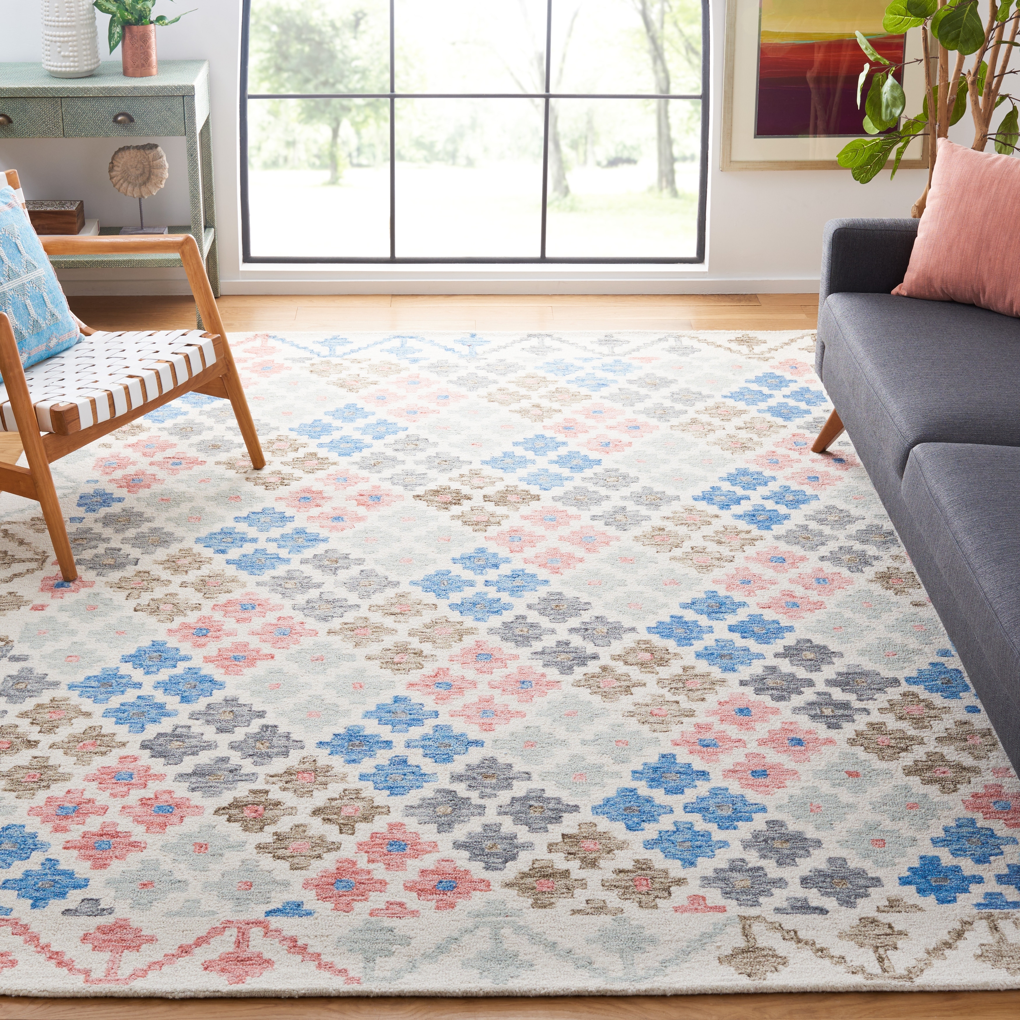 SAFAVIEH Handmade Metro Secunda Wool Rug