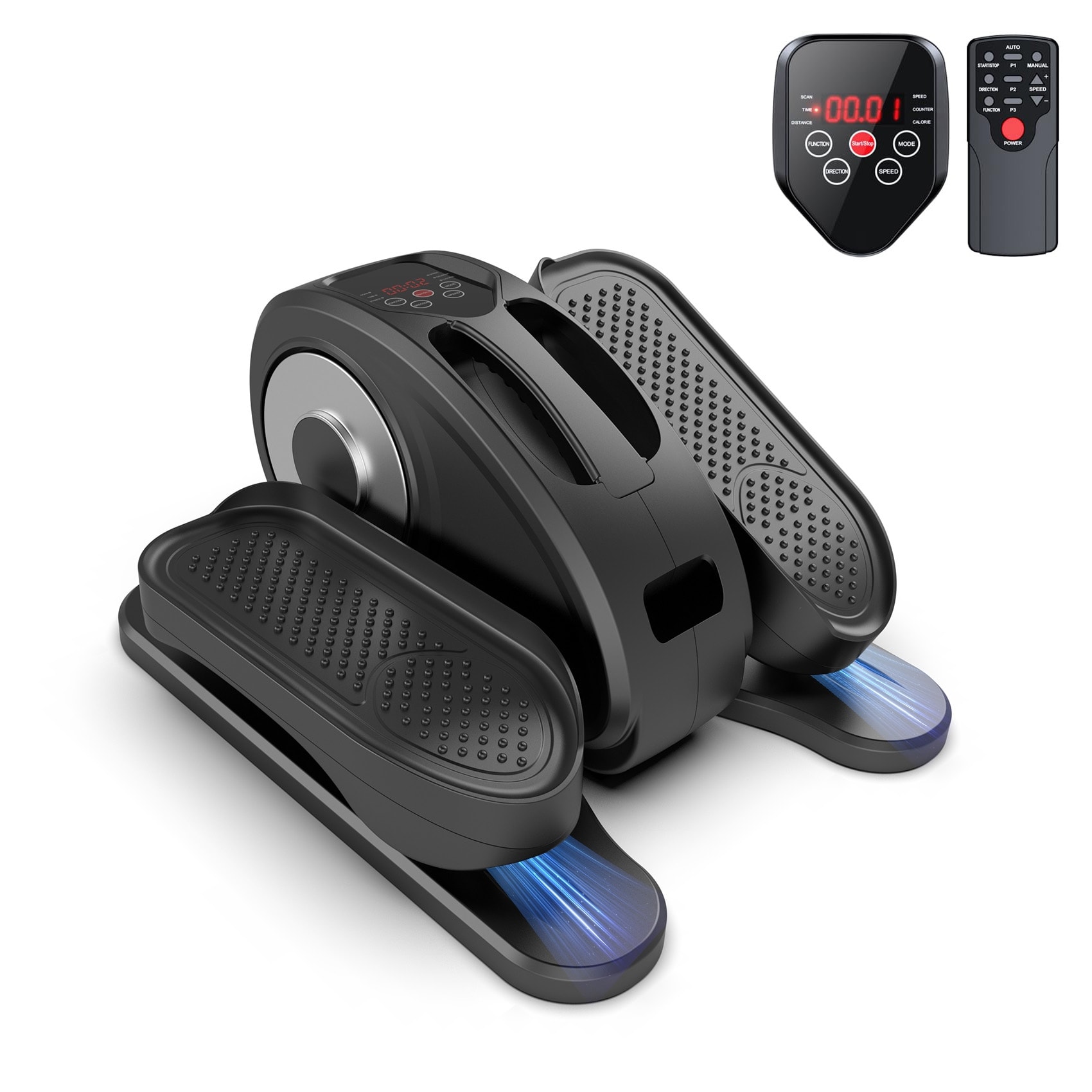 Under Desk Elliptical Machine Elliptical Trainer with Remote Control Seated Pedal Exerciser for Seniors Adults and Teens Bed Bath Beyond 40623257