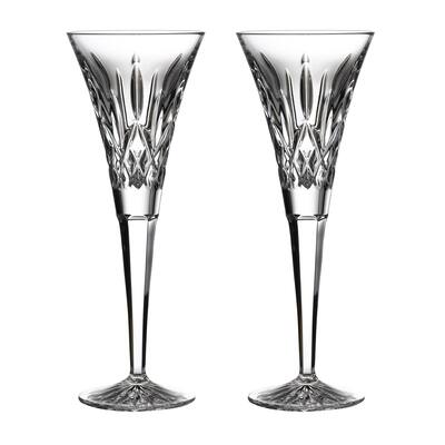Waterford Lismore Toasting Flute Pair