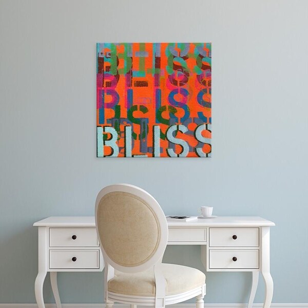 Easy Art Prints Jodi Fuchs's 'Bliss' Premium Canvas Art