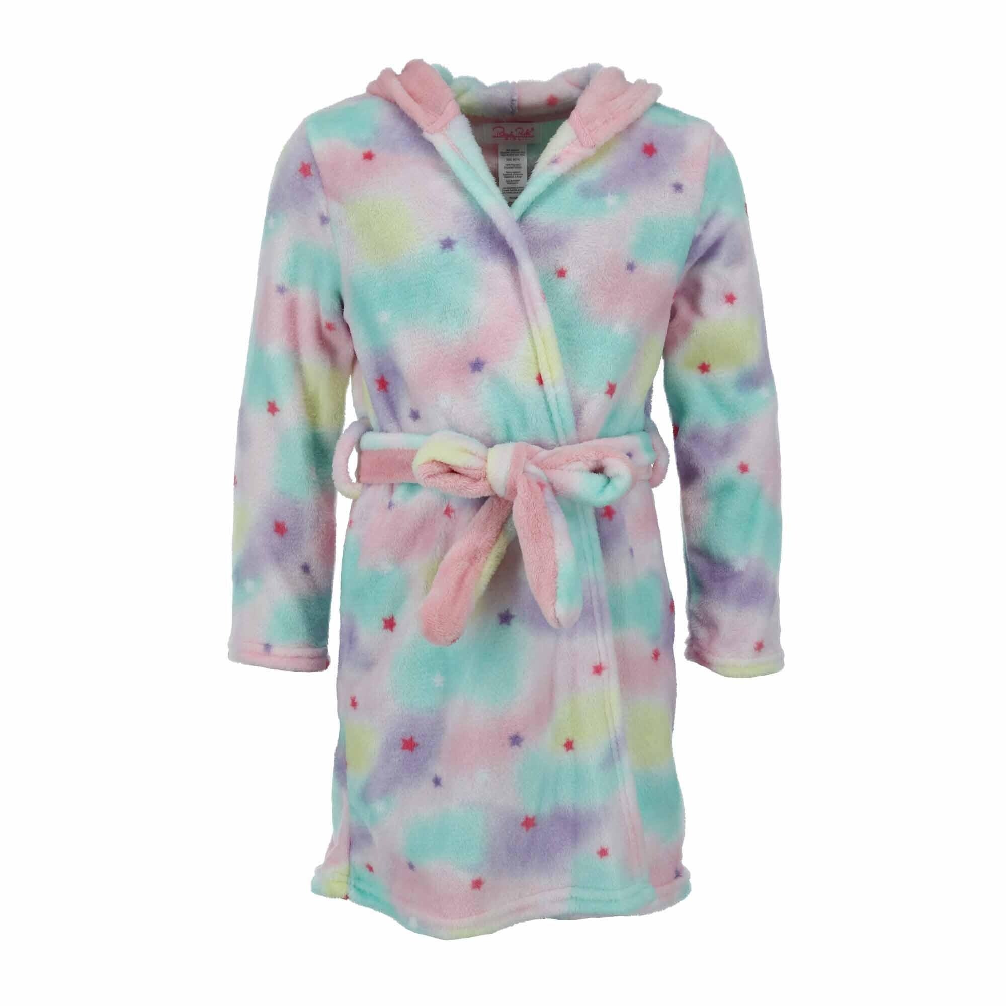 Shop Rene Rofe Girl S Hooded Fleece Robe With 3d Unicorn Horn And