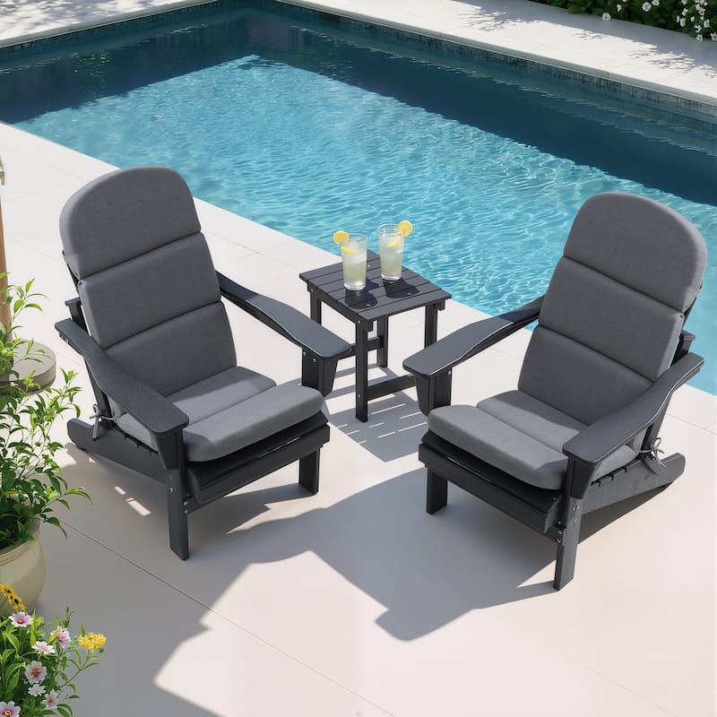 Crestlive Products Outdoor Adirondack Chair Cushion Patio Chair Pad