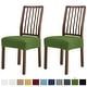 preview thumbnail 10 of 51, Subrtex 2 PCS Stretch Dining Chair Seat Cover Elastic Cushion Covers