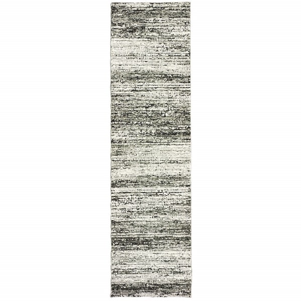 Ash and Slate Abstract Rug. Opens flyout.