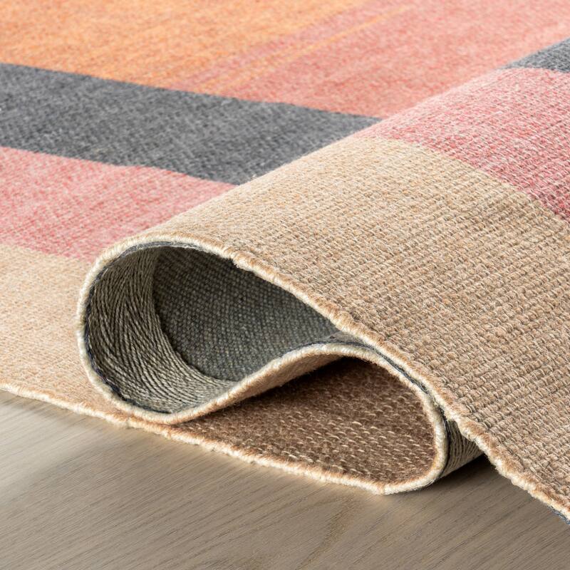Midtown Abstract Wool Area Rug